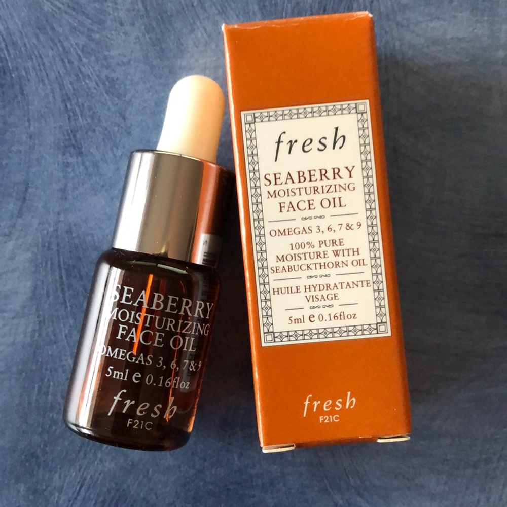 Fresh seaberry moisturizing face oil
